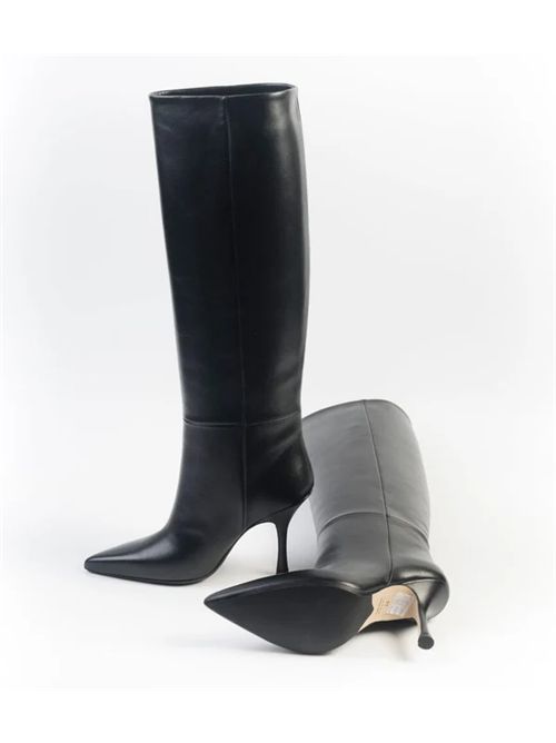 LEATHER BOOT ANNA F | 9959NERO
